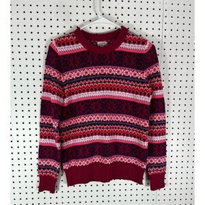 J.Crew Fair Isles crewneck sweater
